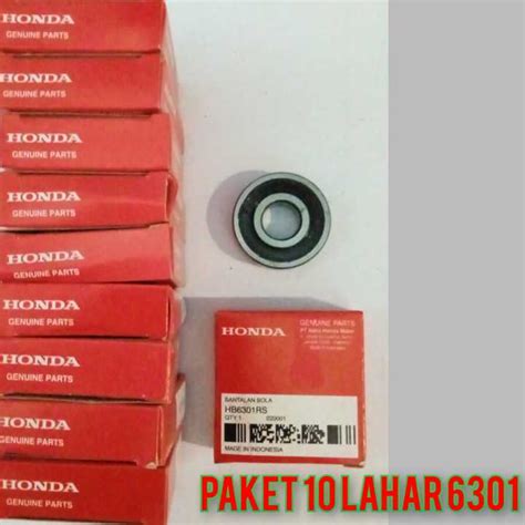 Bearing Laher Honda 6301 Isi 10 Sepuluh Bearing 6301 RS Laher