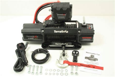 Recovery Winch Lb V Synthetic Rope Terrafirma A