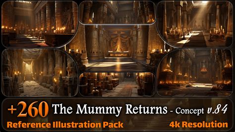 ArtStation - 260 The Mummy Returns Concept Reference Pack | 4K | v.84 ...