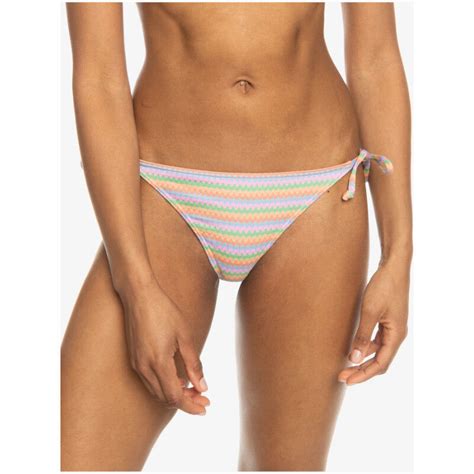 Roxy Wavy Stripe Cheeky Tie Side D Od Bikini Hardloop