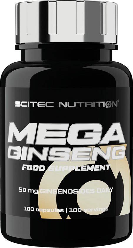 Scitec Nutrition Mega Ginseng 100 Capsules Bol