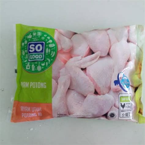 Jual Ayam Utuh Potong 10 So Good 1kg Shopee Indonesia