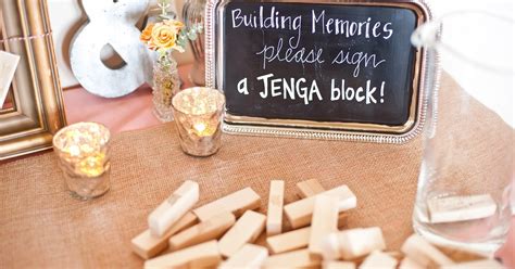 12 Jenga Wedding Guest Book Ideas Love And Lavender