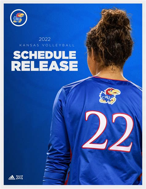 Kansas Announces 2022 Volleyball Schedule