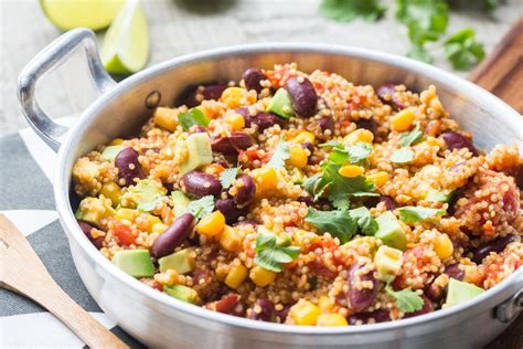 One pan quinoa Recette végétarienne