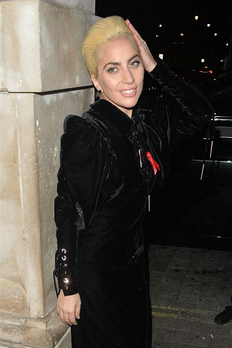 LADY GAGA Out and About in London 12/01/2016 – HawtCelebs