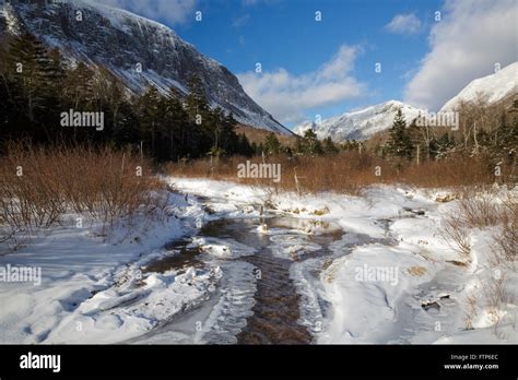 Eagle Cliff From Along The Pemi Trail In Franconia Notch State Park Of