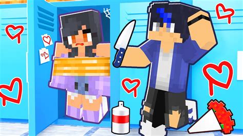 Aphmau Stuck In School With Crazy Fan Boy In Minecraft Parody Story