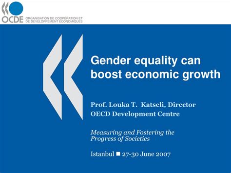 Ppt Gender Equality Can Boost Economic Growth Powerpoint Presentation