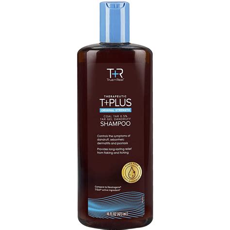 T+Plus® Терапевтический Шампунь от Перхоти, Себореи и Псориаза, 473 мл.