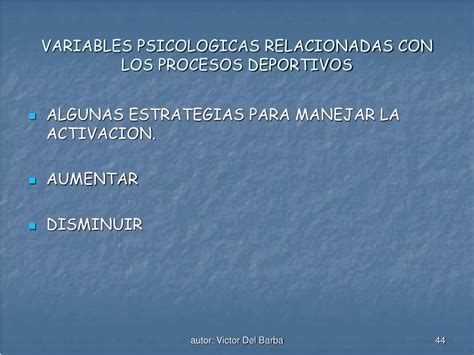 Ppt Psicologia Aplicada Al Deporte Rese A Explicativa Powerpoint