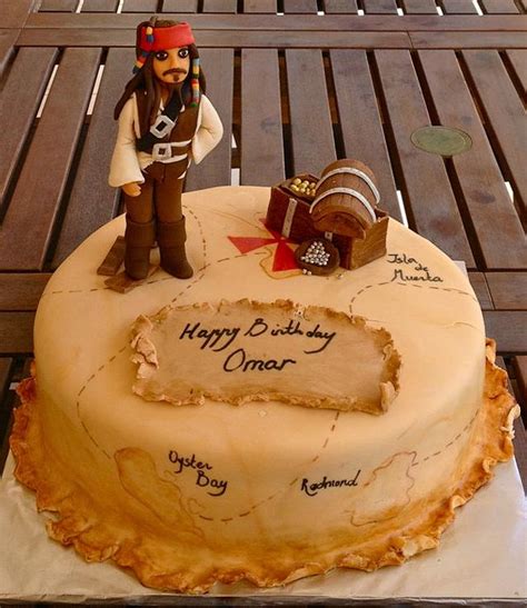 Pirates Of The Caribbean Decorated Cake By Neda S Cakes Cakesdecor