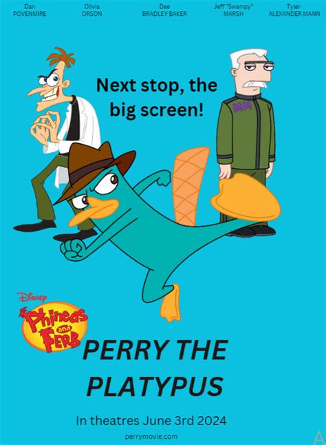 Perry the Platypus: The Movie Poster by ChickenRun101 on DeviantArt