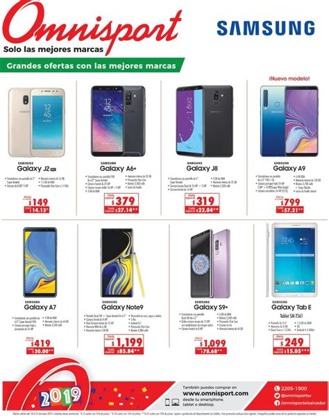 Todos Los Celulares Samsung Disponibles En Omnisport Ofertas Ahora