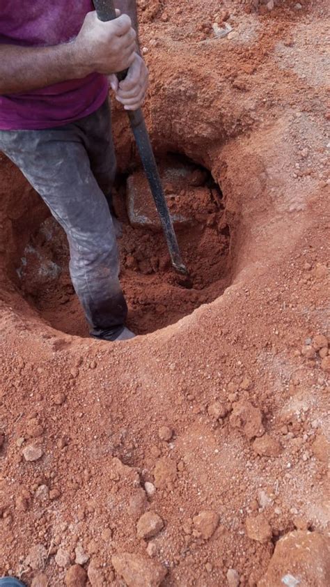 Tubulão a céu aberto em Jundiaí Ibipitangas Mão de Obra de Tubulões