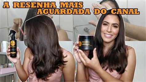 Resenha Encorpa Cabelo Haskell M Scara E Spray Larisse Gama Youtube