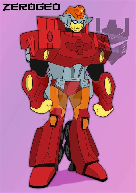 Transformers Animated Novastar Major Firestar By Zer0geo On