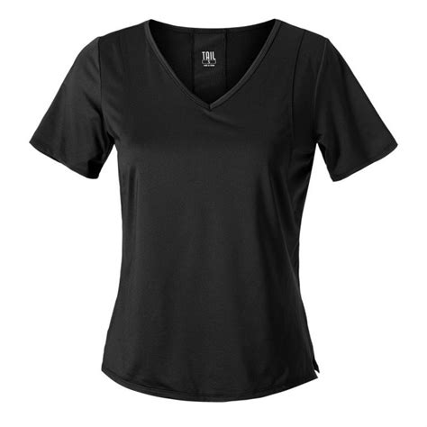 Tail Essentials Eloise Short Sleeve Black Wrigley S Tennis