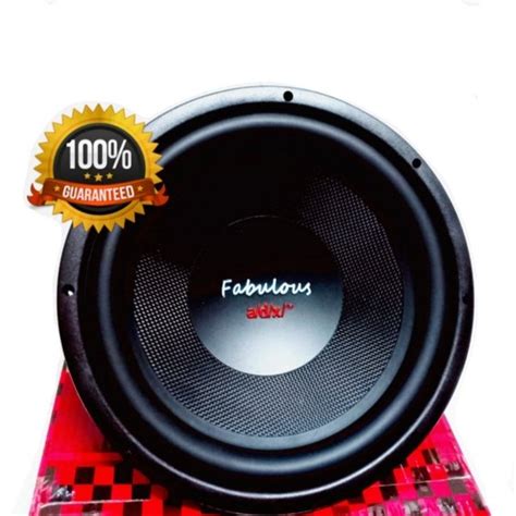 Jual Subwoofer Inch Harga Murah Kualitas Bagus Adx Fabulous Di Lapak