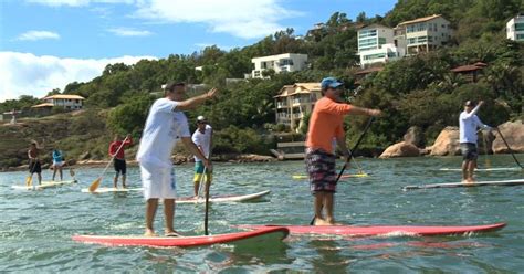 G Stand Up Paddle Grupo No Es Homenageia Padroeira