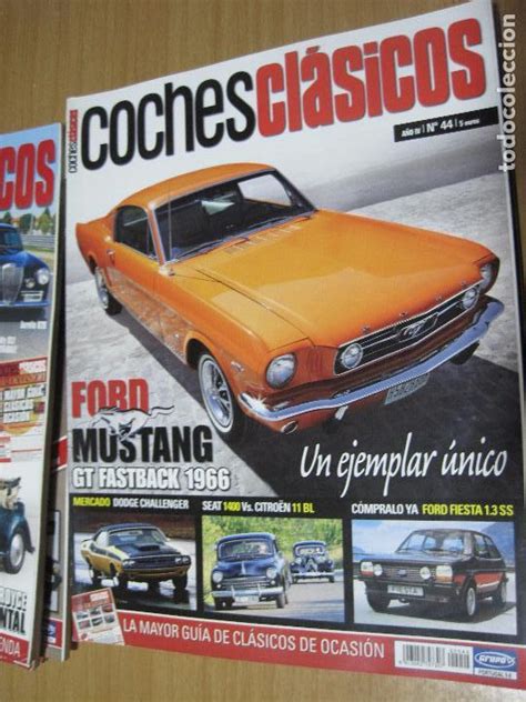 Revista Coches Clasicos Numero 44 Comprar Revistas Antiguas De Coches