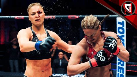 Ea Ufc Ronda Rousey Best Knockouts Youtube