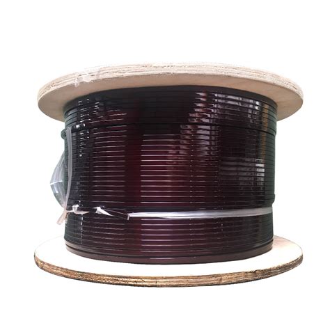 Rectangular Enamelled Copper Wires Flat Winding Wire For Motor