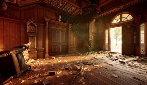 Abandoned Mansion Environment Unreal Engine 4 Polycount