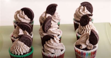 Oreo Cupcakes Recipe Video Fast Food