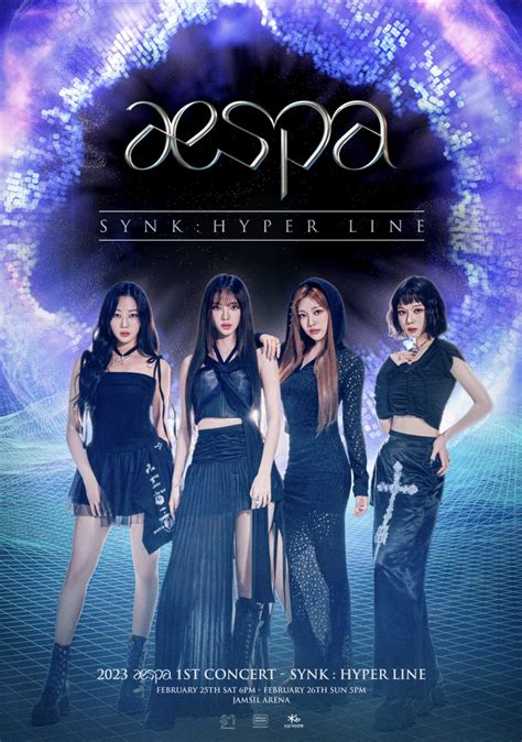 2023 Aespa S Synk Hyper Line Concert Ticket Details Discover Latest K Pop News K Drama