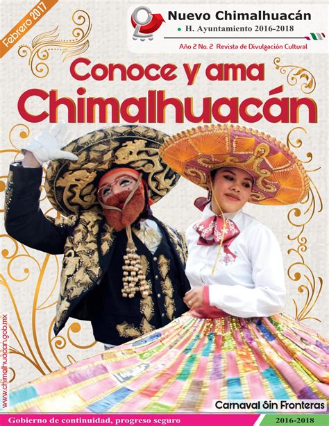 Conoce Y Ama Chimalhuac N Carnaval Sin Fronteras By Gobierno De