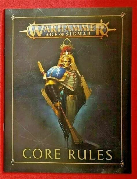 CORE RULES RULEBOOK ENGLISH ENG NEW WARHAMMER AGE OF SIGMAR AOS