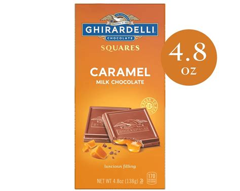 Ghirardelli Milk Chocolate Caramel Squares 4 8oz The Gourmet Grocer