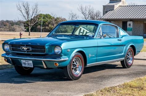 For Sale 1965 Ford Mustang Fastback Twilight Turquoise K Code 289ci