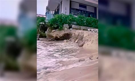 Provocan Lluvias Erosi N De Playas En Solidaridad Quadratin Quintana Roo