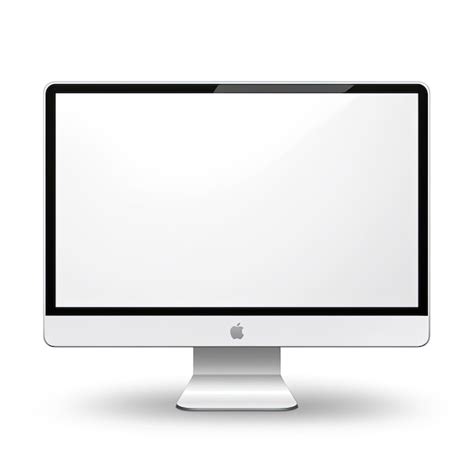 Premium Photo Computer Monitor Icon Flat Vector Illustration Isolated