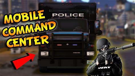 Mobile Command Center Swat Mod Gta 5 Lspdfr Police Mod Youtube