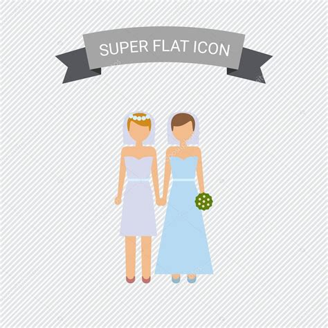 Married Gay Couple Icon Stock Vector Image By ©redinevector 84027556