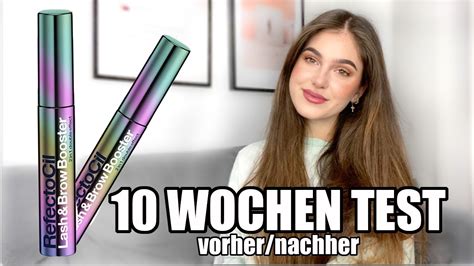 Review Refectocil Lash Brow Booster Vorher Nachher Fotos