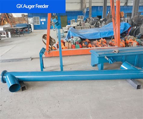 Auger Feeder Size And Model Dahan Machinery