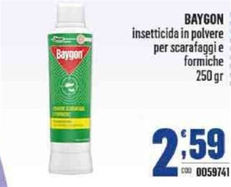 Baygon Insetticida In Polvere Per Scarafaggi E Formiche Gr Offerta