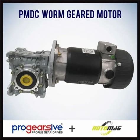 Universal Pmdc Worm Geared Motor For Industrial At Rs In Mumbai