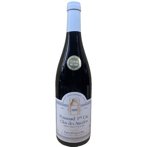 Rebourgeon Mure Pommard Clos Des Arvelets 1er Cru 2009