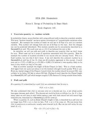 AP Stats Test Review Sheet Inference Procedures ONE SAMPLE PAIRED T