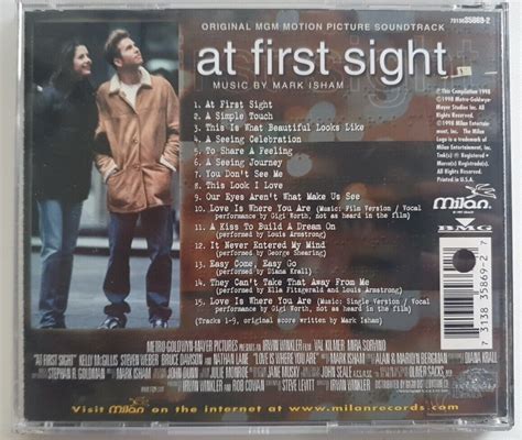 At First Sight Original Movie Soundtrack CD – Record Shed - Australia's Online Record, CD and ...