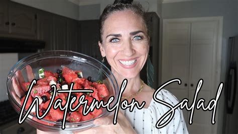 Welcome To My Channel Watermelon Salad Gluten Free Vegan Recipe