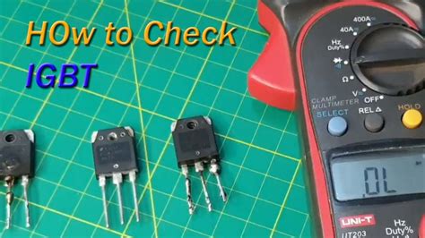 How To Check Igbt Transistor How To Test Igbt With Multimeter Using