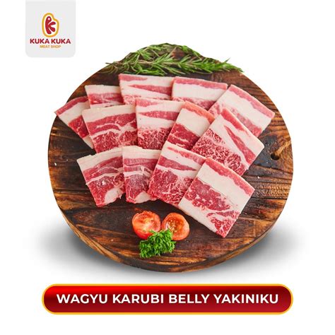 Jual Daging Sapi Us Angus Prime Karubi Belly Yakiniku Cut 500gr