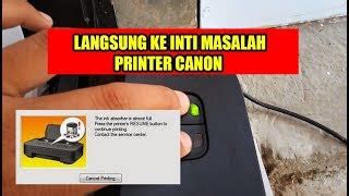 Cara Mengatasi Lampu Berkedip Pada Printer Canon Mg2570s UnBrick ID