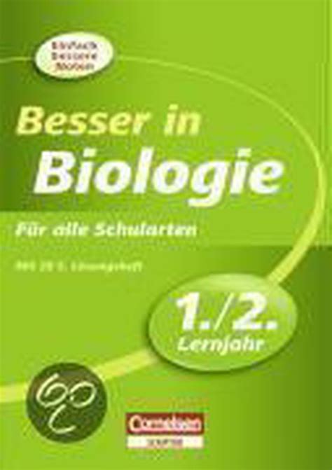 Besser In Der Sekundarstufe I Biologie 1 2 Lernjahr Walter